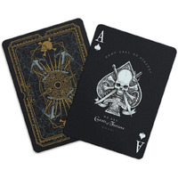Gents Of Fortune Playing Cards Black Flag Edition Waterproof Gent Supply