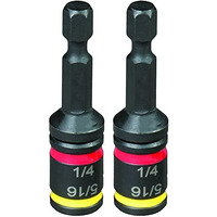 Malco Mshc-2 1/4 & 5/16 Reversible Hex Chuck Driver  2 Pack
