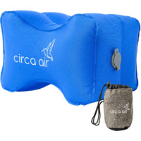 Circa Air Inflatable Knee Pillow For Side Sleepers - Orthopedic Knee Pillows For Sleeping  Sciatica Relief  Back Pain  Leg Pain  Hip Or Joint Pain. Weighs Only 1.98 Oz Perfect For Travel/Home