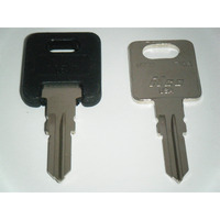 Hf342 Rv Keys Ilco Rv Motorhome Trailer Keys 1 Black Top & 1 Metal Cut To Hf342 Working Keys Travel Trailer Motor Home Toy Hauler Keys Replacement Keys Fic