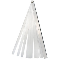 Rannb Metric Feeler Gauge Gap Measurement Tool 12-Inch Long 17 Blades 0.02-1.00Mm Thickness