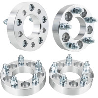 4Pcs 1.25"" Hub Centric Wheel Spacers 5X4.25 To 5X4.5 73.1Mm 12X1.5 Studs 5Lug Wheel Adapters 5X108 To 5X114 Compatible With Ford Jaguar Lincoln Volvo