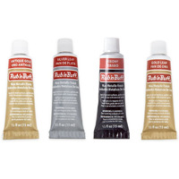 Rub-N-Buff 4 Color Assortment (Silver Leaf  Antique Gold  Gold Leaf  Ebony)