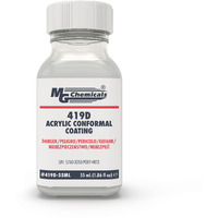 Mg Chemicals - 419D-55Ml 419D Premium Acrylic Conformal Coating  55 Ml Bottle  Ipc 830  Ul 94V-0 (File # E203094)  Clear  1.86 Fl Oz (Pack Of 1)