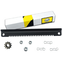 Huthbrother 783-06988A Lawn Tractor Steering Rack  Compatible With Mtd Troy-Bilt 783-06988  For Craftsman Series 247 & More  Includes Gear  Nut And Bow Tie