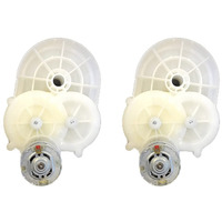 Peg Perego Official Rzr/Gator 12V Motor Gearbox Replacement Kit White