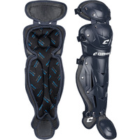 Champro Optimus Pro Leg Guard - 13.5"" Shin Guard  Navy