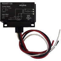 Aube Rc840T-120 On/Off Switching Electric Heating Relay With Built-In Transformer 24V