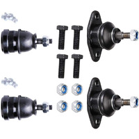 Roadfar Lower And Upper Ball Joint Kit Fit For Buick Opel For Chevrolet Chevette For Isuzu I-Mark For Pontiac Acadian Fiero T1000 Front Suspension Set Of 4