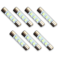 7 Warm White 8V Led Lamp Fuse-Type Bulbs For Marantz Receivers And Amplifiers