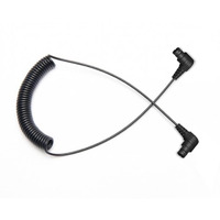 Divtek Fiber Optic Cable Flash Link Optical Connection Fuse Sea Underwater Diving Photography Fiber 613 Cores Optic Coiled Cord F-1.8