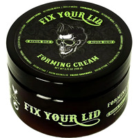 Fix Your Lid Forming Cream For Hair Styling - Men`S Cream With Medium Hold And Shine - Match All Mens Hair Types & Styles - Easy To Wash Out - 3.75 Oz