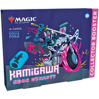 Magic: The Gathering Kamigawa: Neon Dynasty Collector Booster | 15 Magic Cards