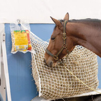 Orgrimmar Slow Feed Hay Net Bag With Small Opening For Horse Full Day Feeding(63  X 40 )