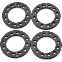 Vlaoschi Black Forged 6X5 6X120 6X127 Wheel Spacers 1/2 Inch (12Mm) Compatible With Chevy Gmc 6 Lug For 2002-2009 Trailblazer | 2015-2022 Colorado | 2018-2022 Traverse | 2002-2009 Envoy - Pack Of 4