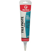 Red Devil 0497 2 Pack 5.5 Oz. Tile Paste Adhesive Squeeze Tube  White