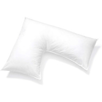 Pillows With A Purpose L Shaped Pillow Support For Head  Neck And Shoulders - White Cover Included