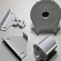 Rollease R16 Clutch Kit For 1.5"" White  Includes Clutch + End Plug + Bracket Pair (R16C53W + Rep53W + Rb560W) (White)