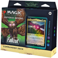 Magic: The Gathering Fallout Commander Deck - Mutant Menace (100-Card Deck  2-Card Collector Booster Sample Pack + Accessories)