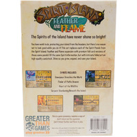 Greater Than Games | Spirit Island: Feather & Flame - Foil Panels | Cooperative Strategy Board Game Accessory | Premium Component Upgrade