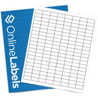 1 X 0.5 Extra Strength Barcode Labels - Pack Of 1 600 Labels  10 Sheets - Inkjet Or Laser Printer - Online Labels