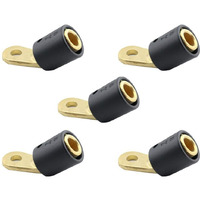 Weldingcity 5-Pk Welding Cable Female Terminal Connector Adapter 2-Af Threaded Stud To Tweco/Lenco Male 2-Mpc/4-Mpc/Lc-40/Lc-40Hd (Pack Of 5)