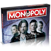 Winning Moves Supernatural Monopoly Board Game  Join The Winchester Brothers Sam And Dean  Advance To Vampire And Werewolf And Trade Your Way To Success  For Ages 16 And Up