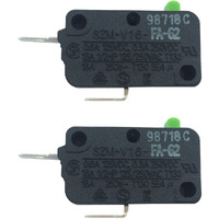 Lonye Szm-V16-Fa-62 3B73361E Microwave Door Switch Replacement For Lg Kenmore Microwave 6600W1K001C Wb24X25397 Wb24X817 Ps3522736(Normally Closed)(Pack Of 2)