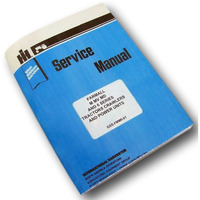 Full Farmall M Mv Tractor Service Manual Shop Repair International Mccormick Ih