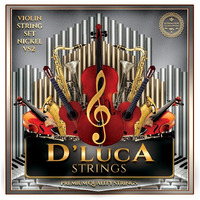 D'Luca Vs2 Coated Nickel Violin String Set - Medium  1/10