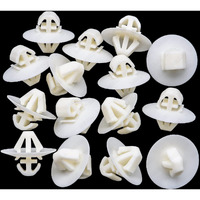 Rexka 15Pcs Sprinter W906 Side Body Panel Molding Door Panel Trim Clip For Mercedes Benz 2500 3500 0029918570 & Vw 2E1867289C