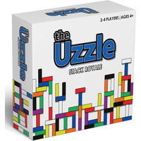 The Uzzle Stack Royale Board Game  Fast & Fun Family Board Game For Children & Adults  Color Block Puzzles Games For Ages 4+