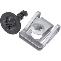 Rexka 10 Sets Engine Splash Guard Belly Pan Fender Liner Screw U Nut For Bmw E46 X5 E70 X6 E71 Mini R50 R53 R56 R55 R57