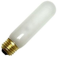 Bulbrite B25T10F 25-Watt Incandescent T10 120V Tubular Bulb  Frost - 2 Pack