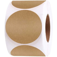 500 Pcs Jar Label Stickers Water Resistant Stickers Labels For Jars Gift Tags Oil Bottle Cosmetic Storage Bin Canning Mason Jar Food Container Freezer Organization 2 Inch