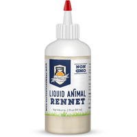 Liquid Animal Rennet For Cheese Making | Milk Coagulant | Make Cheese At Home - 2 Oz