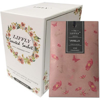 Liffly 14 Packs Vanilla Scented Sachets For Drawers And Closets