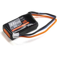 Spektrum 7.4V 300Mah 2S 30C Lipo Battery: Ph  Spmx3002S30