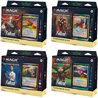Magic: The Gathering Fallout Commander Deck Bundle - Includes All 4 Decks (1 Hail Caesar  1 Scrappy Survivors  1 Science!  And 1 Mutant Menace)