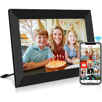 Yenock Frameo Digital Photo Frame Wifi 10.1 Inch Hd Ips Lcd Touch Screen  16Gb Memory  Auto-Rotate  Wall-Mountable  Easy Setup To Share Photos & Videos Via Free App From Anywhere