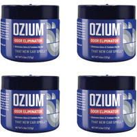 Ozium 4.5 Ounce 4 Pack Odor Eliminating Gel For Homes  Cars  Offices And More  New Car Smell