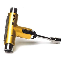 Silver Trucks Gold Metallic Multi-Purpose Skate Tool