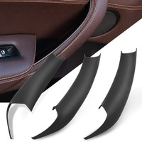 Jaronx Compatible With Bmw X3 F25/X4 F26 Door Handle Covers 3Pcs Door Pull Handle Covers For Bmw X3 F25 2010-2016  X4 F26 2014-2017  Left And Right Side Door Handle Interior Door Pull Handle(Black)