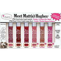 Thebalm Meet Matte Hughes 6 Mini Long-Lasting Liquid Lipsticks