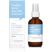 Cosmedica Hyaluronic Acid Serum For Skin - 4 Fl. Oz Hydrating Facial Moisturizer With Anti-Aging Skin Care Properties. Beauty And Skin Care