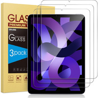 Sparin 3 Pack Screen Protector For Ipad Air 5Th /Ipad Air 4Th 10.9 Inch  Tempered Glass For Ipad Air 5/4 Generation (2022&2020)  Apple Pencil Compatible