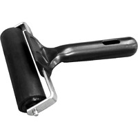 Kxkzren Rubber Roller For Flooring Installation 4 Inch Rubber Brayer Glue Roller For Boat Flooring Install Printmaking Painting Stamping Wallpaper Gluing Application