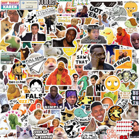 306Pcs Funny Meme Vinyl Stickers Pack  Large Bulk Sticker For Laptop  Phone  Water Bottles  Computer... Vine Sticker Decal Diy D?Cor For Bumper Wall
