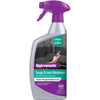 Rejuvenate Scrub Free Soap Scum Remover Shower Glass Door Cleaner Works On Ceramic Tile  Chrome  Plastic And More 24Oz