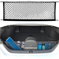 Trunk Envelope Style Mesh Cargo Net For Toyota Camry 2018-2022- Car Accessories - Premium Trunk Organizer And Storage - Cargo Net For Sedan - Vehicle Carrier Organizer For Toyota Camry